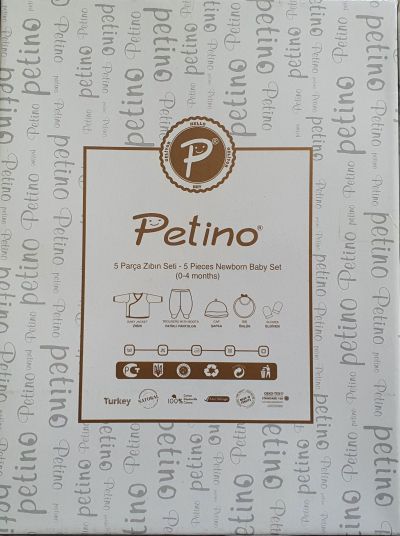 Бебе комплект в кутия 5 части "Petino"