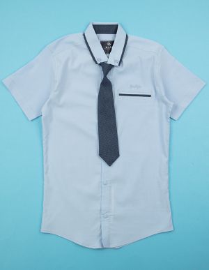 Риза с вратовръзка от 10 до 16г.