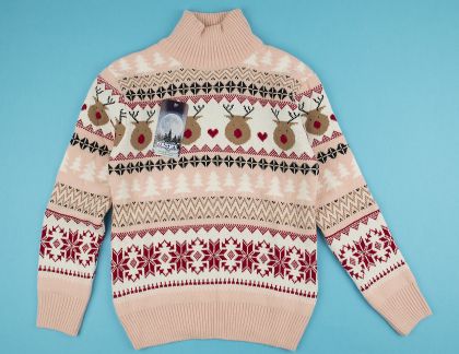 Пуловер еленчета от 10 до 15г.