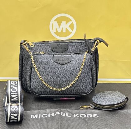 ✅️  Дамска кожена чанта с портмоне