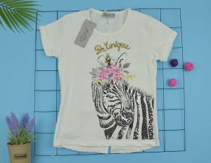 Тениска зебра 