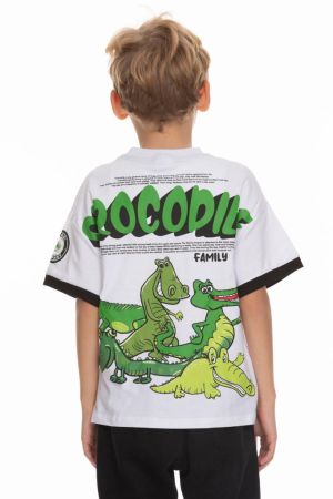 Тениска крокодили от 7 до 10г.